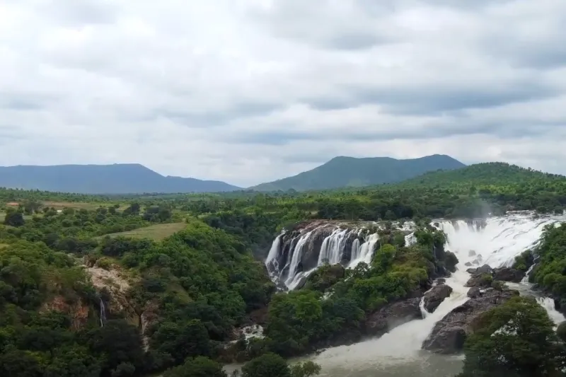 Shivanasamudra Bharachukki Waterfalls 1 Barachukki waterfall 4