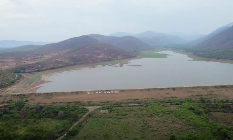 Gundal Dam 1 Gundal Dam Drone view