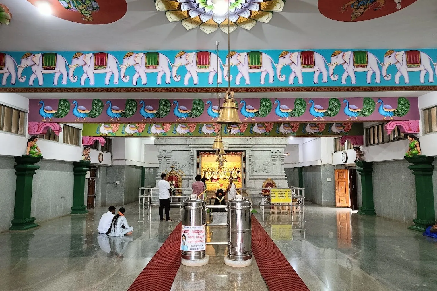 Shri Saptamatheyara Temple Inside