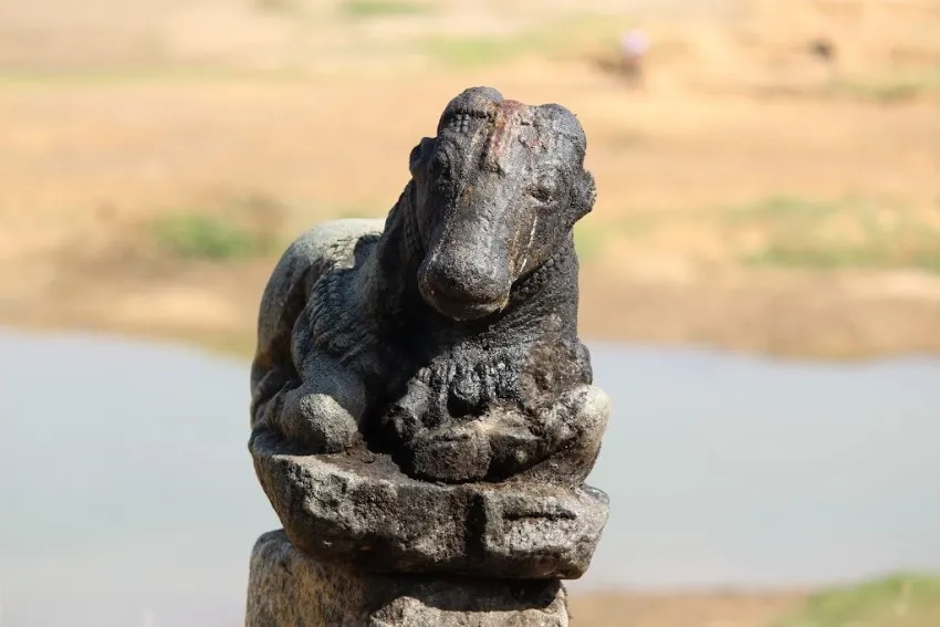Galageshwar Temple Haveri 3 Galageshwar Temple Haveri Basava Statue