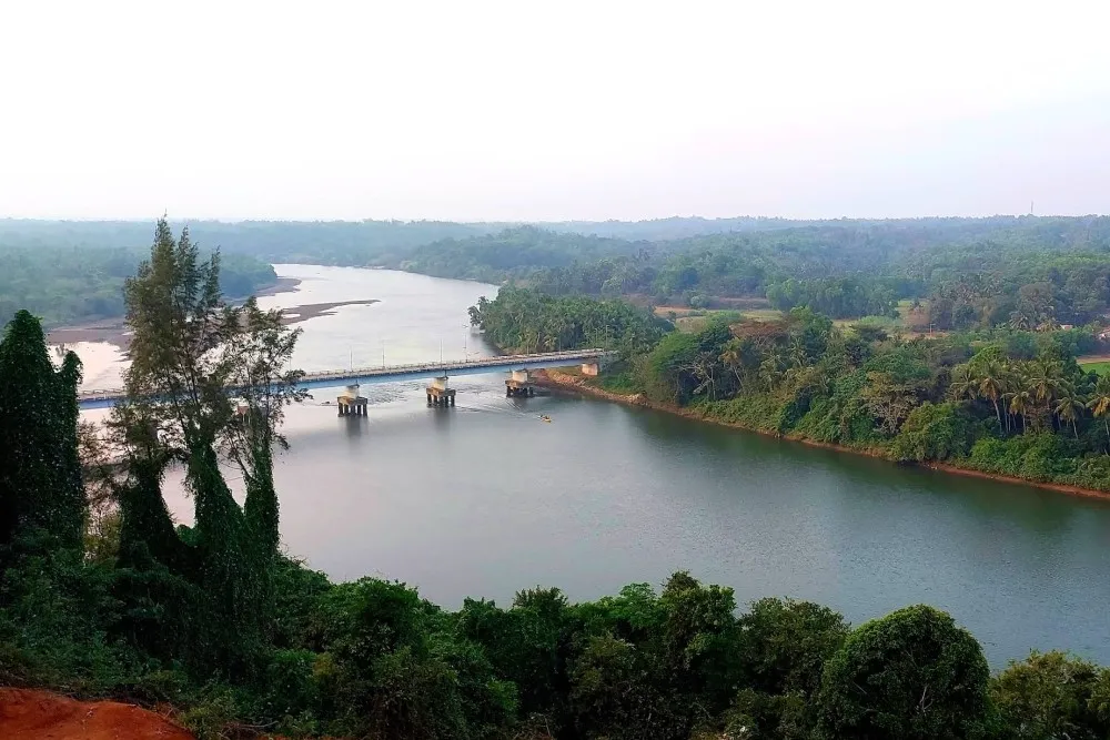 Manipal End Point Park Near river view