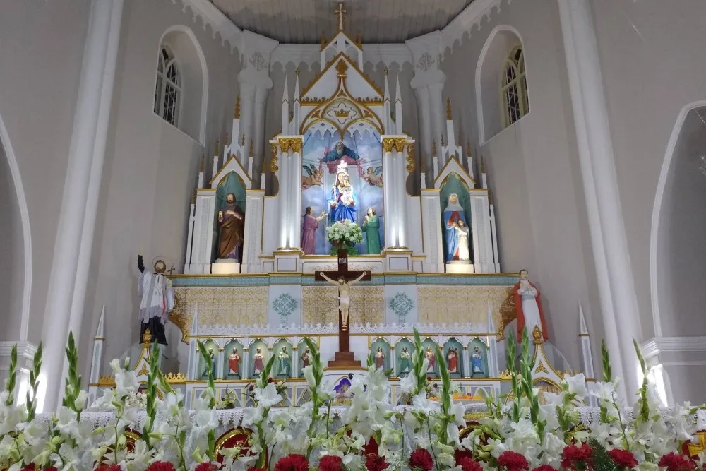 Our Lady of Health Church 6 Our Lady of Health Church kapu inside photo