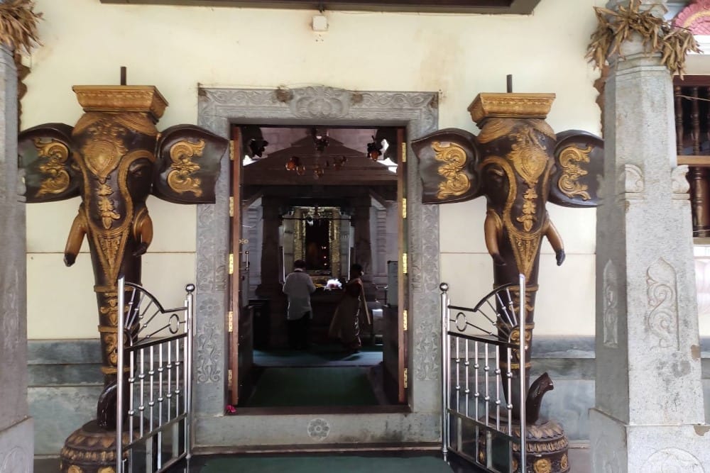 Shri Narasimha Swamy Temple Narasinge 5 Shri Narasimha Swamy Temple Narasinge Entry door