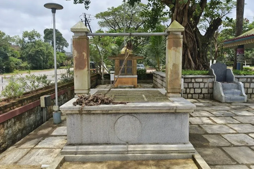Shri Venugopala Temple Fountain Park and temple udupi photo