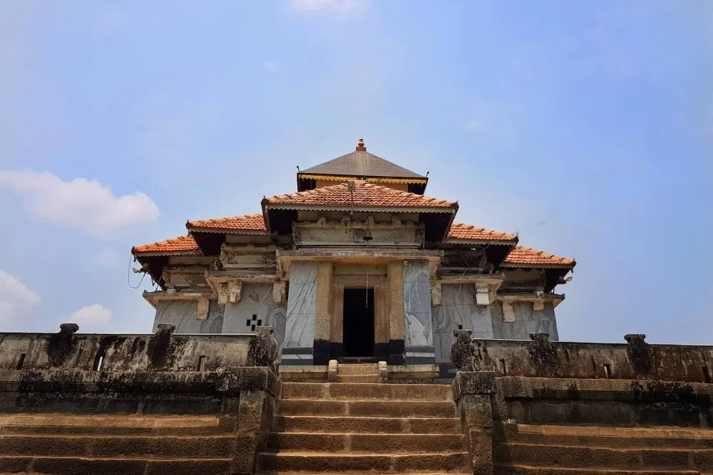 Varanga Jain Temple Hebri view