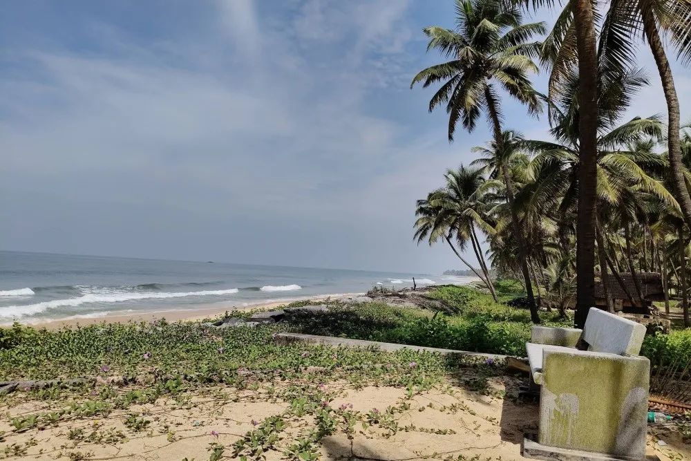 Yermal Thenka Beach 2 Yermal Thenka Beach view