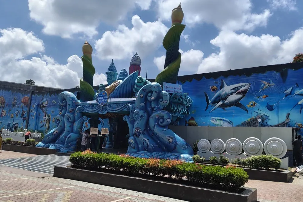 Fun World Water Park Amusement Park View